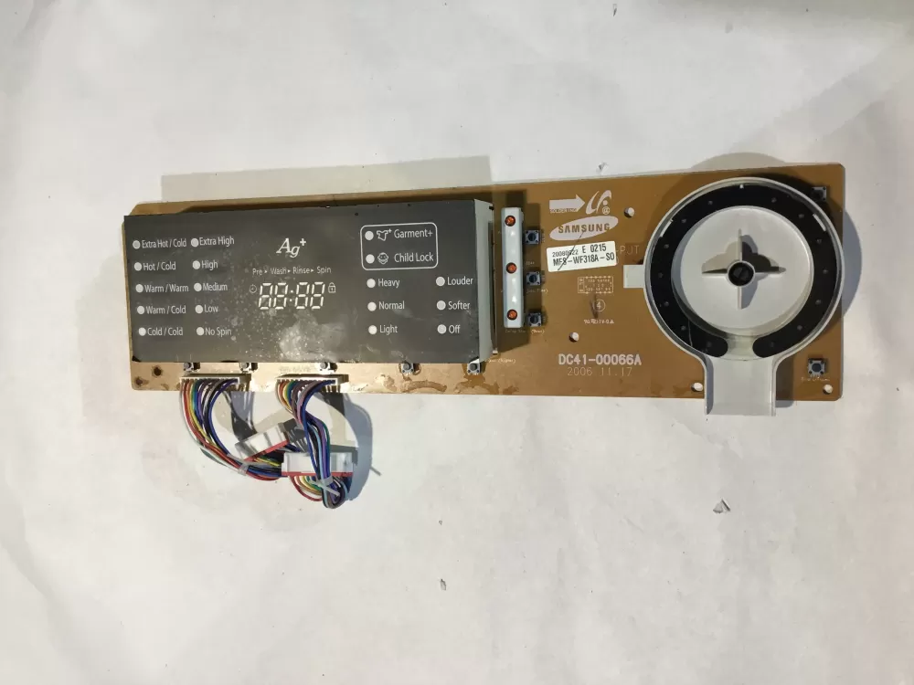 Samsung MFS-WF318A-S0  DC41-00066A Washer Control Board | MFS-