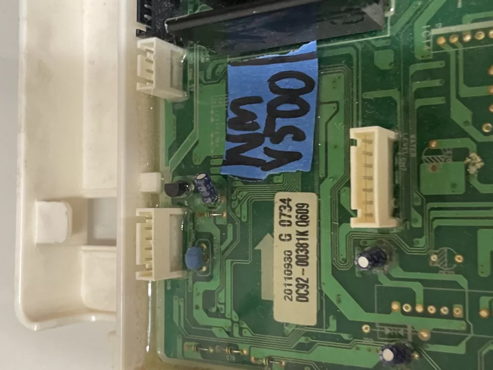 Samsung DC92-00381K AP5324657 Washer Control Board AZ55417 | Wmv500