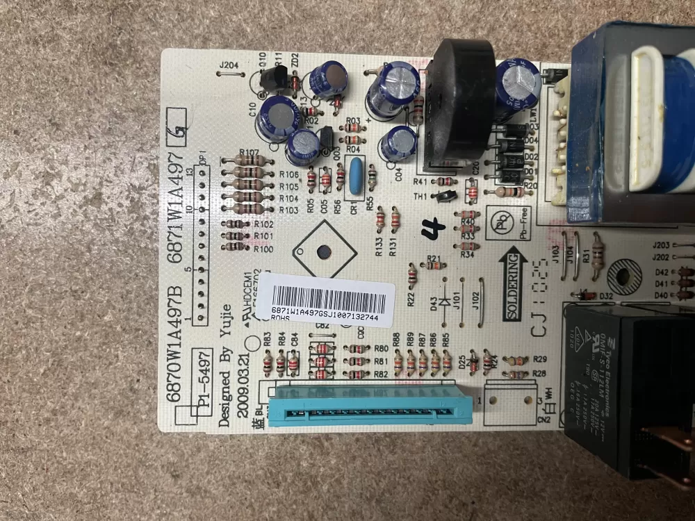 Kenmore 6871W1A497G Microwave Control Board AZ15220 | KM1602