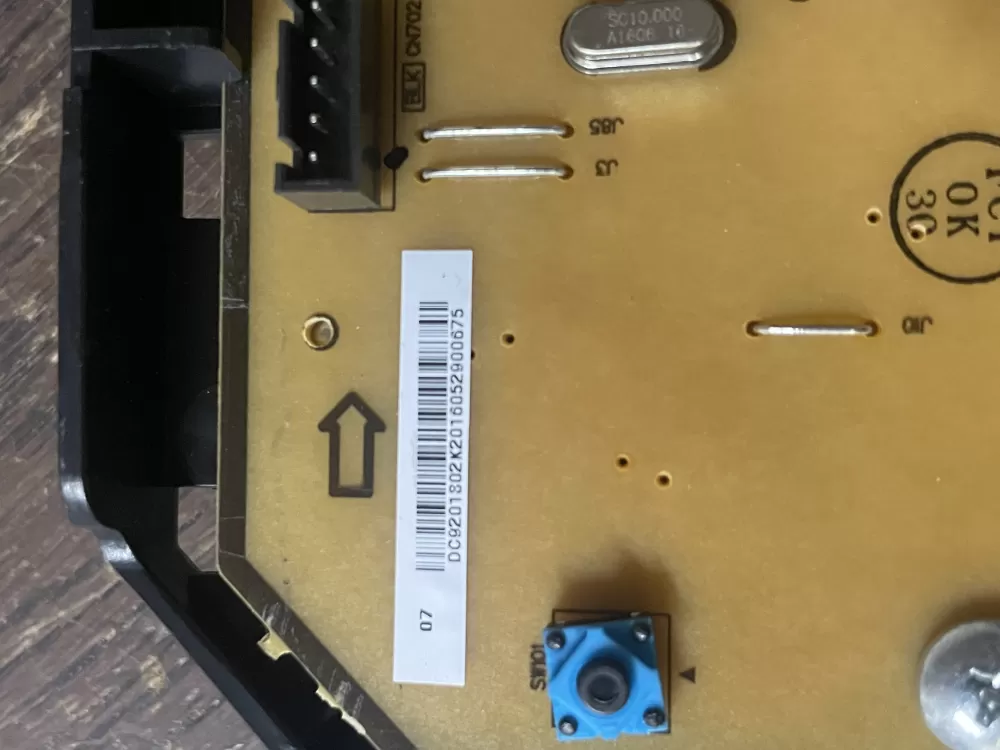 Samsung DC92 01802K AP6002440 Washer UI Control Board AZ41990 | Wmv416
