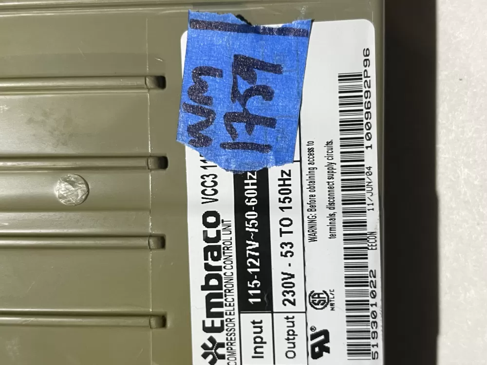 Whirlpool OEM Control Board 519301022 AZ130518 | Wm1759