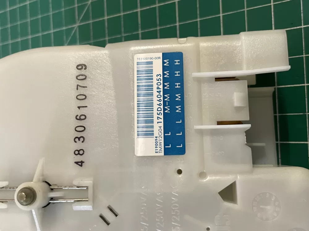 GE WH12X10527 175D6604P053 Washer Timer AZ206876 | Wm2278