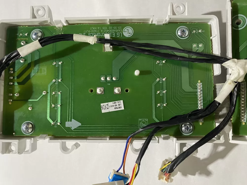 Kenmore EBR75092926 Washer Control Board UI Display AZ190835 | BKV874