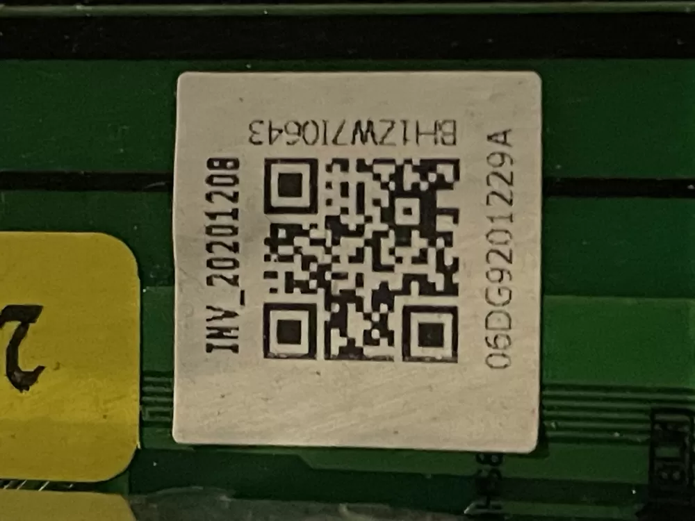 Samsung DG92 01229A Range Control Board Induction AZ26456 | WMV23