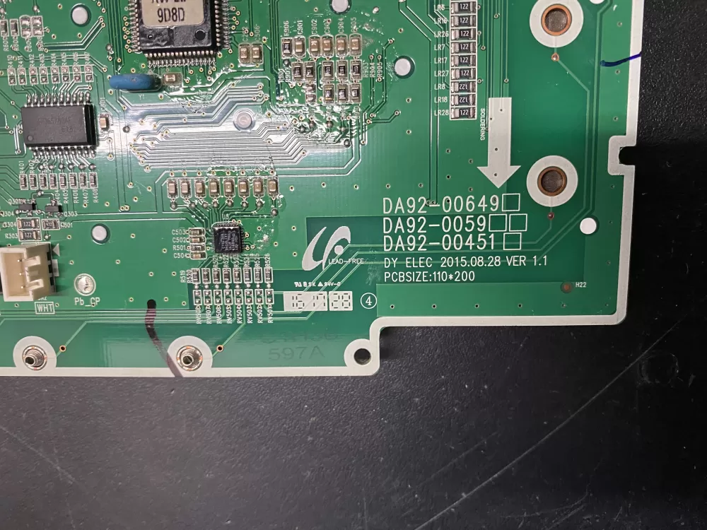 Samsung Kenmore DA92-00649 Refrigerator Dispenser Control AZ12686 | BK850