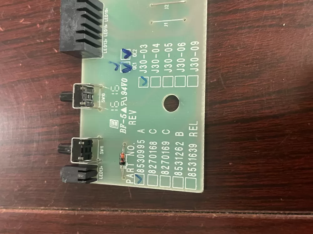 KitchenAid WP8530995 PS11746116 Dishwasher Control Board AZ83118 | Wm70