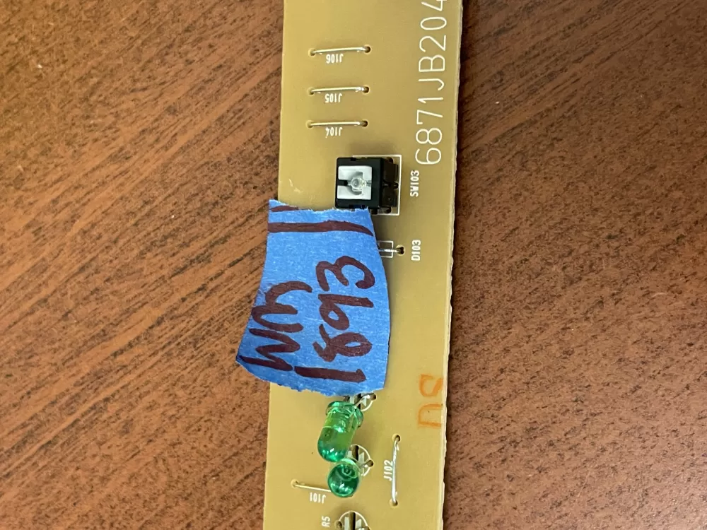 LG Kenmore 6871JB2047A Refrigerator Control Board AZ52312 | Wm1893
