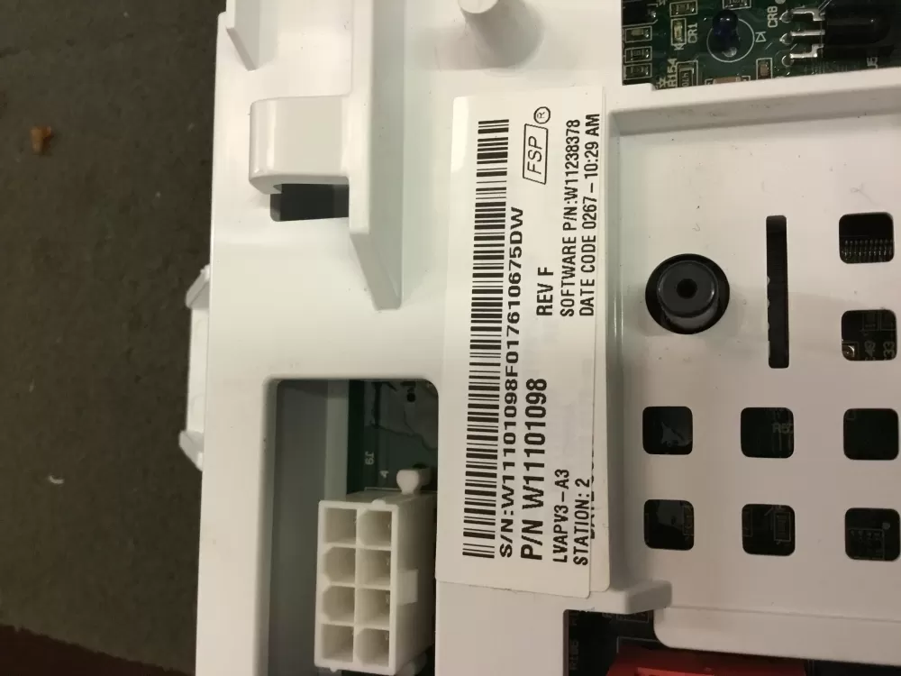 Whirlpool Maytag W11101098 W11170317 Washer Control Board AZ100295 | NRV405