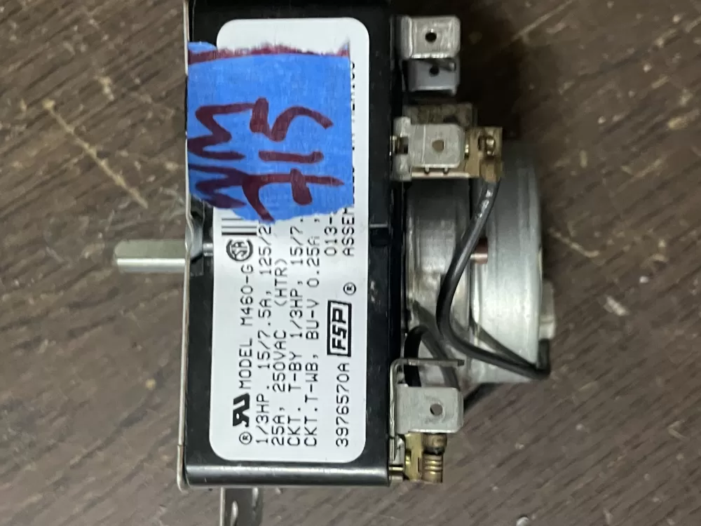 Whirlpool 3976570A Dryer Timer AZ45853 | Wm715