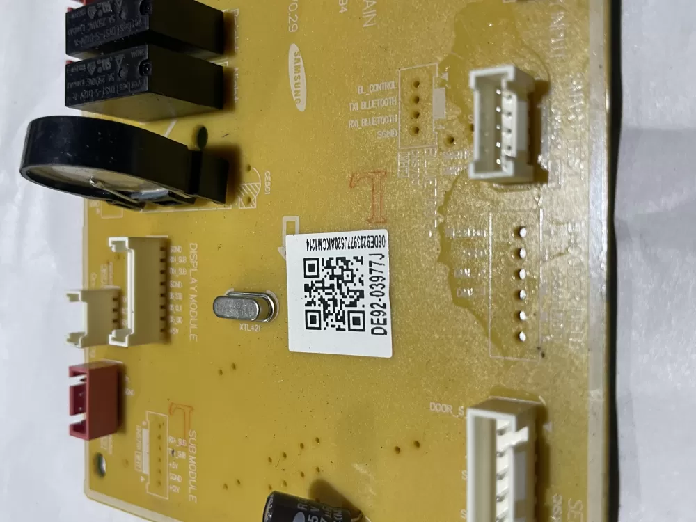 Samsung DE92-03977J Microwave Control Board AZ132480 | Wm921