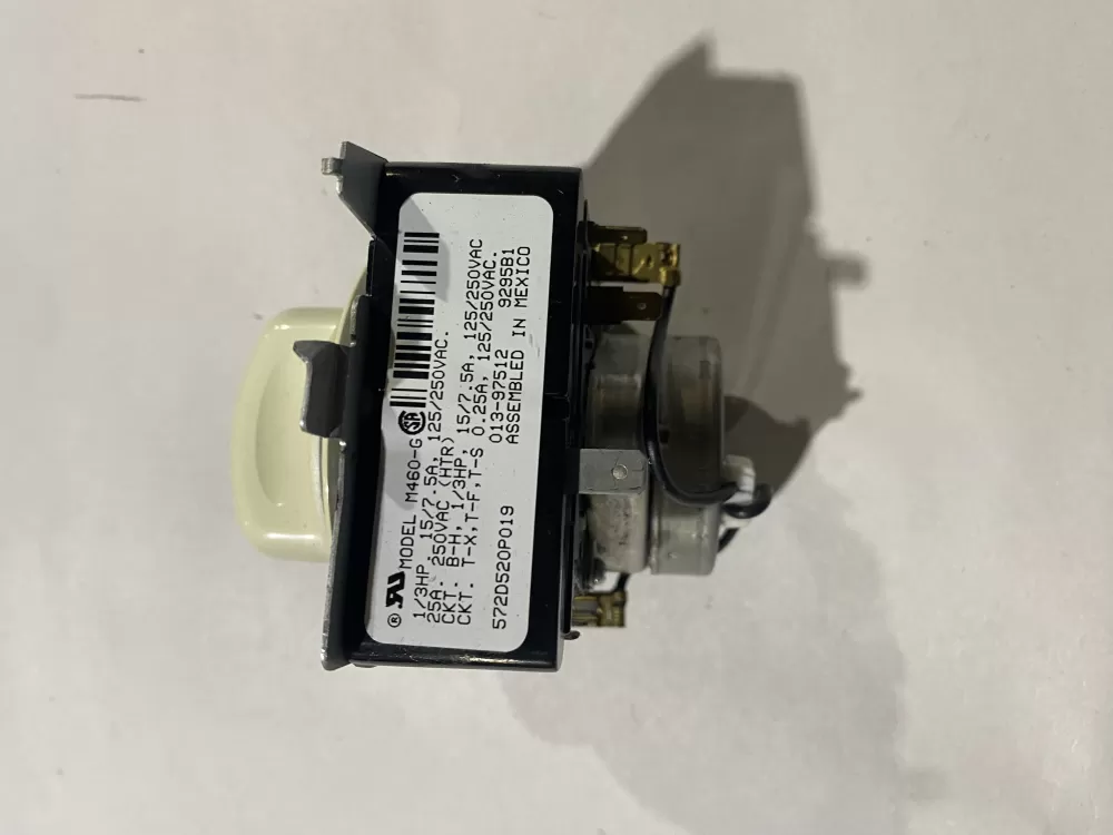GE 572D520P019 WE4M189 Dryer Timer AZ157427 | BK19