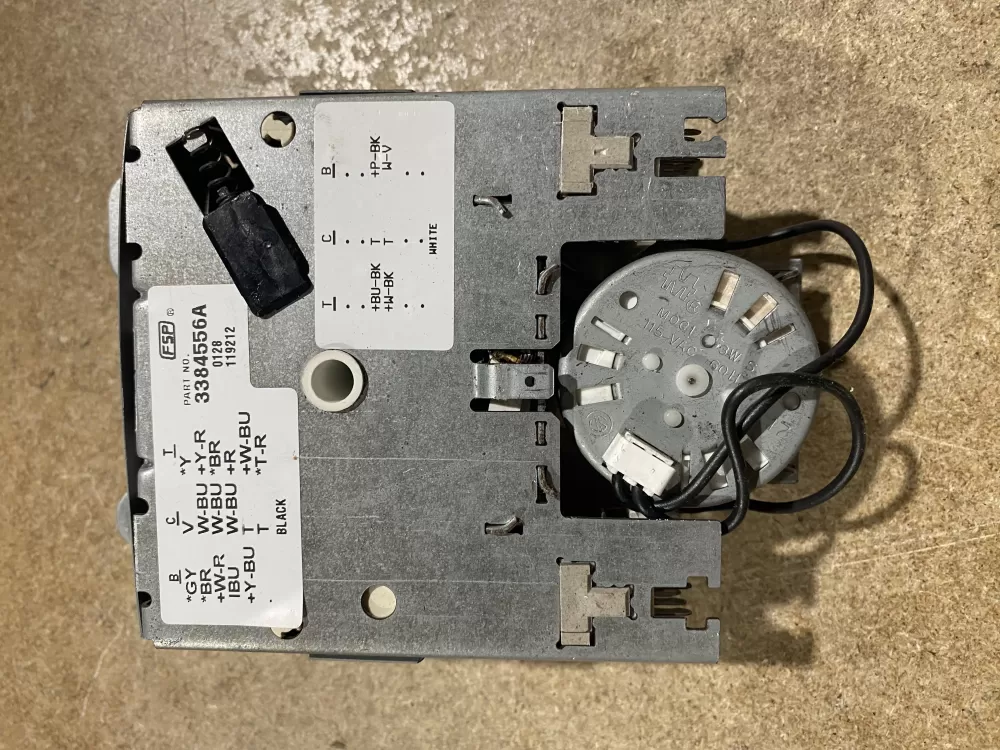 Frigidaire  Whirlpool  Kenmore 3384556 Dishwasher Timer