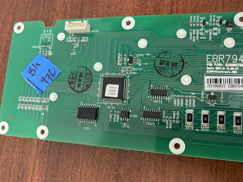 Kenmore LG EBR79422201 Refrigerator Control Board AZ38530 | BK972