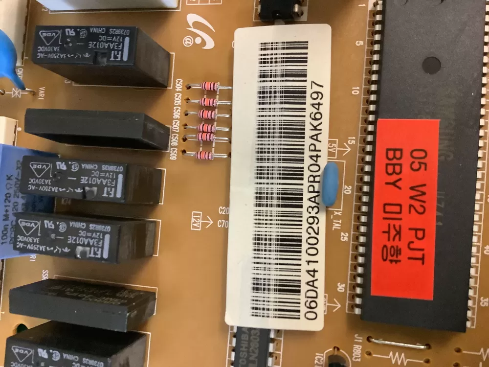 Samsung DA41 00292A 00293A Refrigerator Control Board AZ226737 | NR549