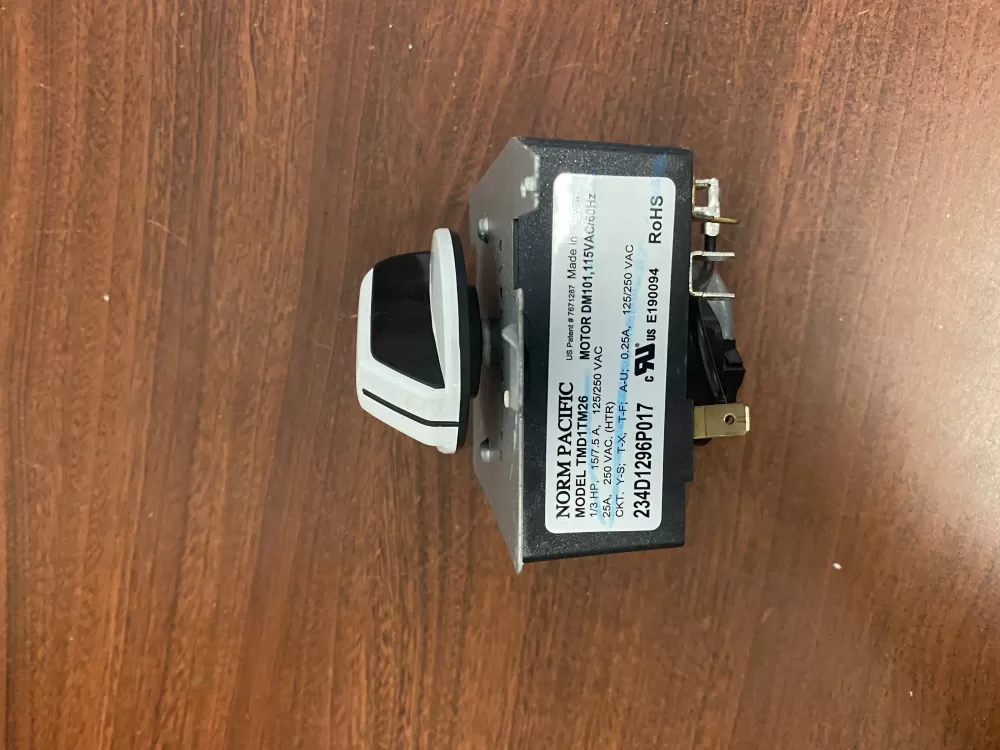 Kenmore  General Electric WE4M521 WE04X22654 PS11721520 234D1296P017 Dryer Timer