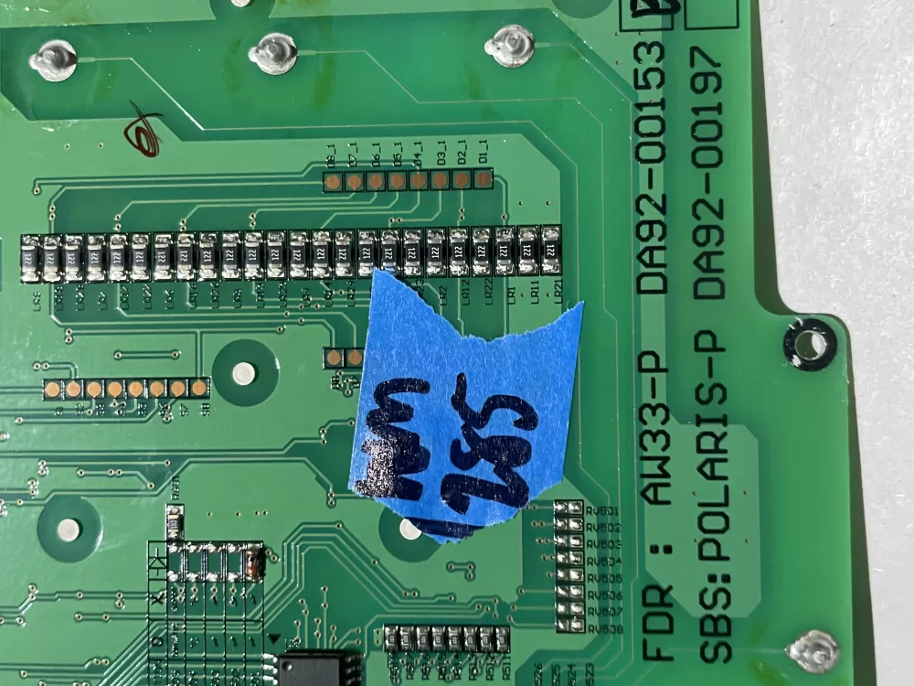 Samsung DA92-00153B Refrigerator Dispenser Control Board AZ123599 | Wm285