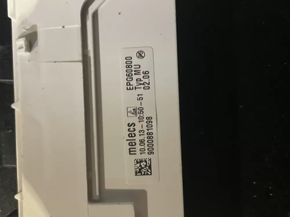 Bosch 9000881098 EPG60800 Dishwasher Control Module AZ35249 | Wm422