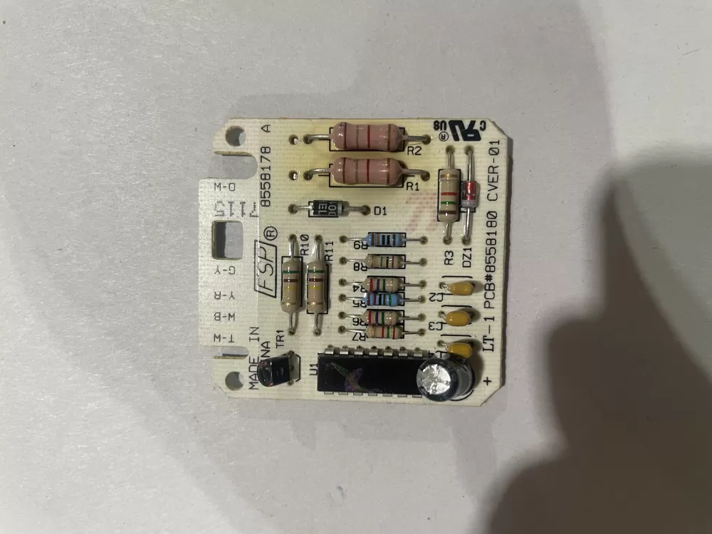 Whirlpool  KitchenAid  Kenmore  Maytag WPW10476828  AP6022061  8558178  3020655  3390537R  8558178R  PS11755390  60S01870003 Dryer Moisture Sensor Control Board