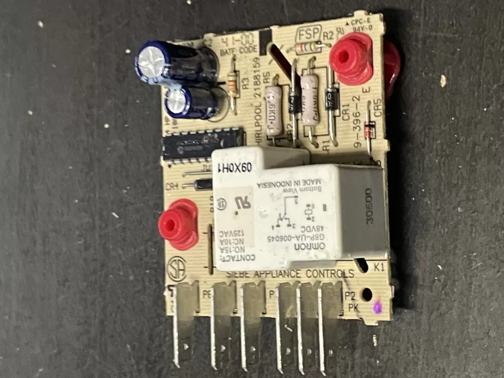 Whirlpool  Maytag  KitchenAid  Kenmore AP3109394 844415 2154958 2154985 2169267 2169269 2188159 2303824 4388932 4388932R PS372261 Refrigerator Defrost Control Board