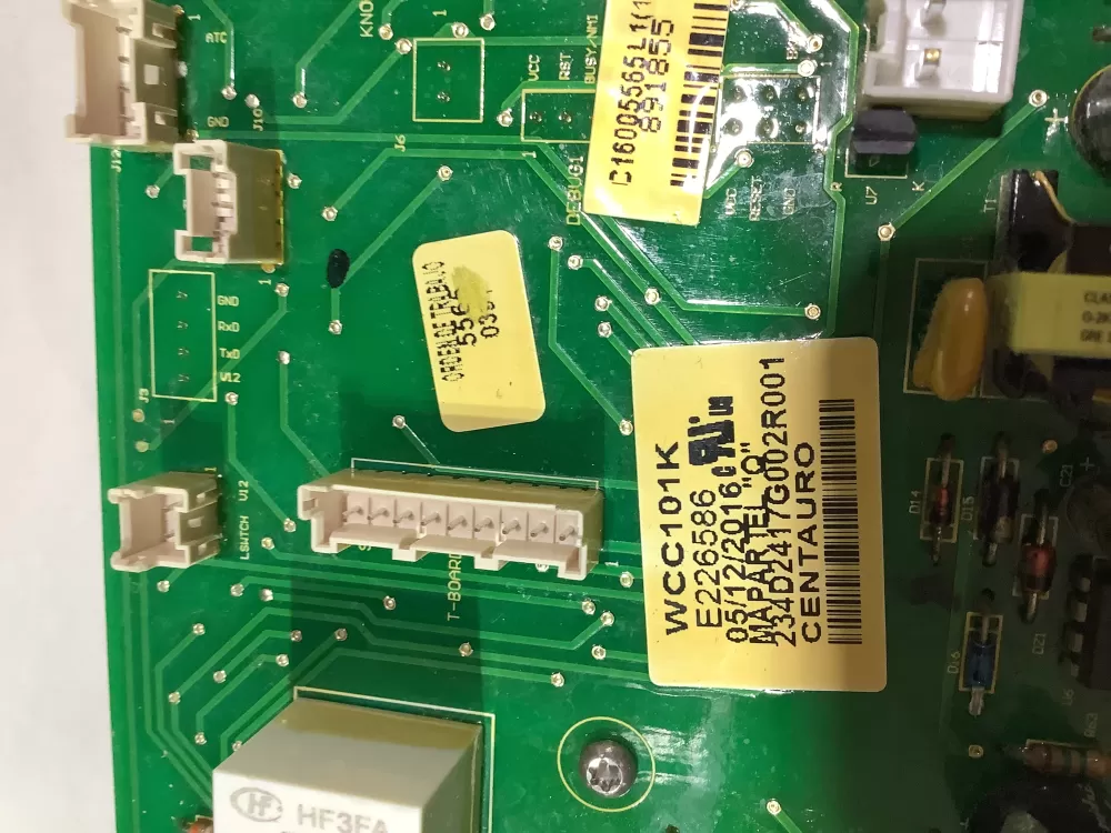 GE Kenmore WH12X20274 E226586 Washer Control Board AZ144705 | ZCv512
