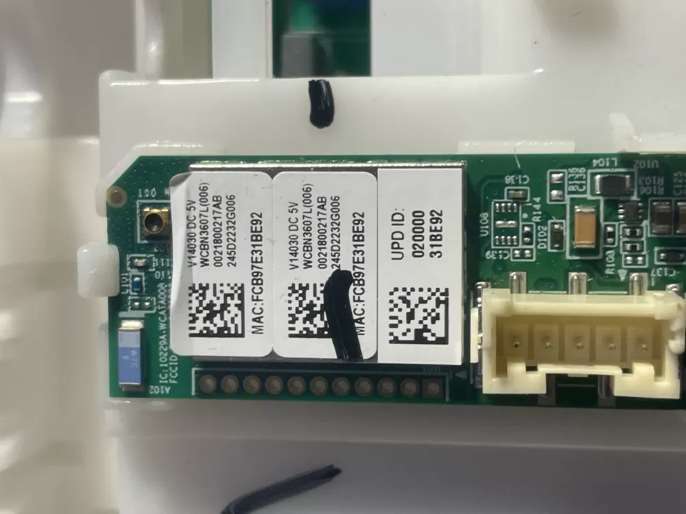 GE Haier 0021800217AB Washer Control Board Wi fi Module New AZ196926 | Wmv888