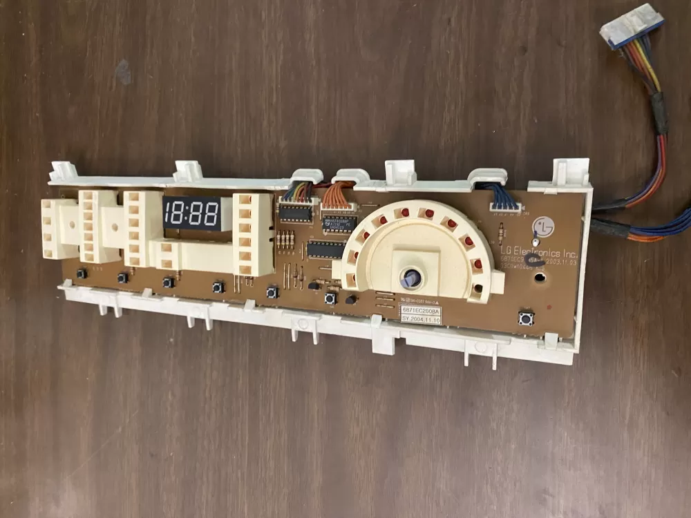6871EC2008 LG Washer Board - Display / Interface
