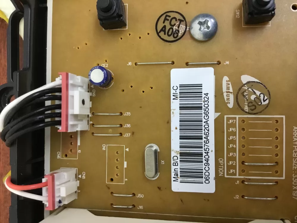 Samsung Dc92 01647a Dc41 00245a Dryer Control Board  AZ29749 | NR1034