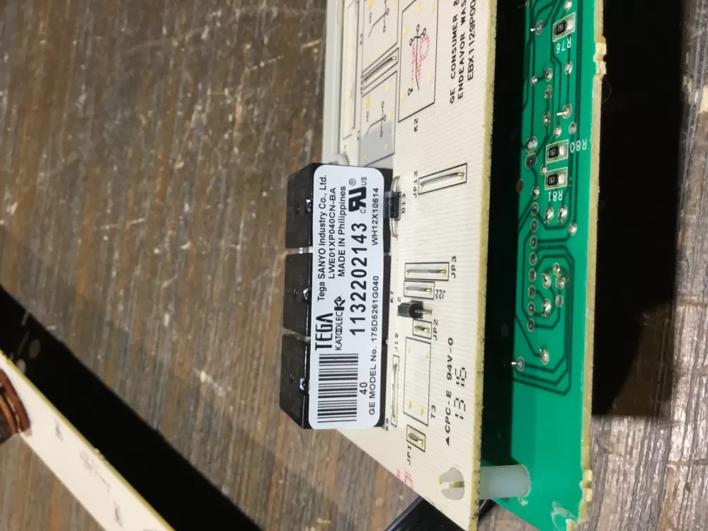 GE 175D5261G040 EBX1129P004 WH12X10614 Washer Control Board AZ57769 | NR1911