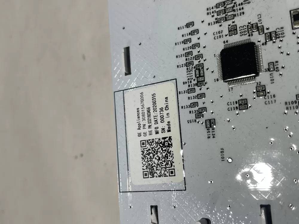 Ge 308D1567G006 Washer UI Control Board AZ129893 | Wm1276