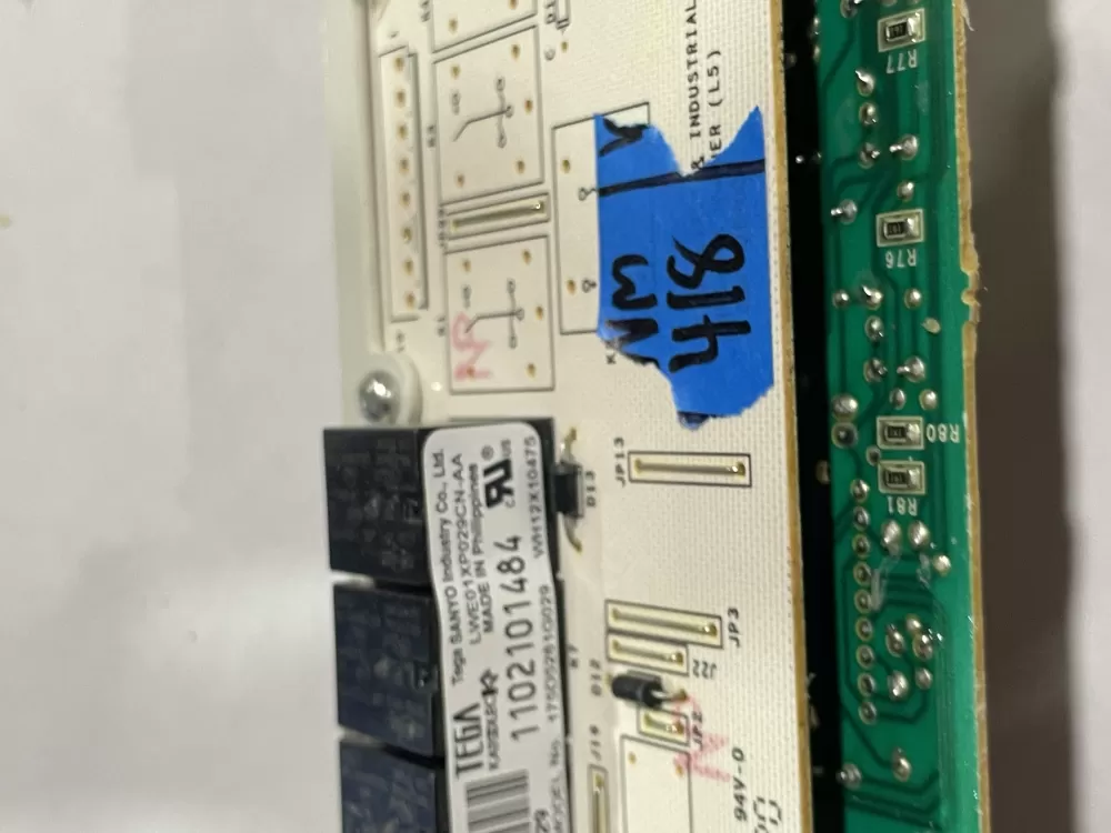 GE 175D5261G029 EBX1129P004 WH12X10475 Washer Control Board AZ185562 | Wm418