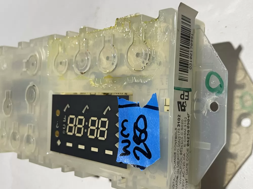 Whirlpool WP6610457 Estate Range Oven Control Board AZ124444 | Wm280