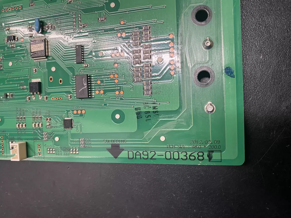 Samsung DA92 00368A Refrigerator Dispenser Board AZ21828 | BK975