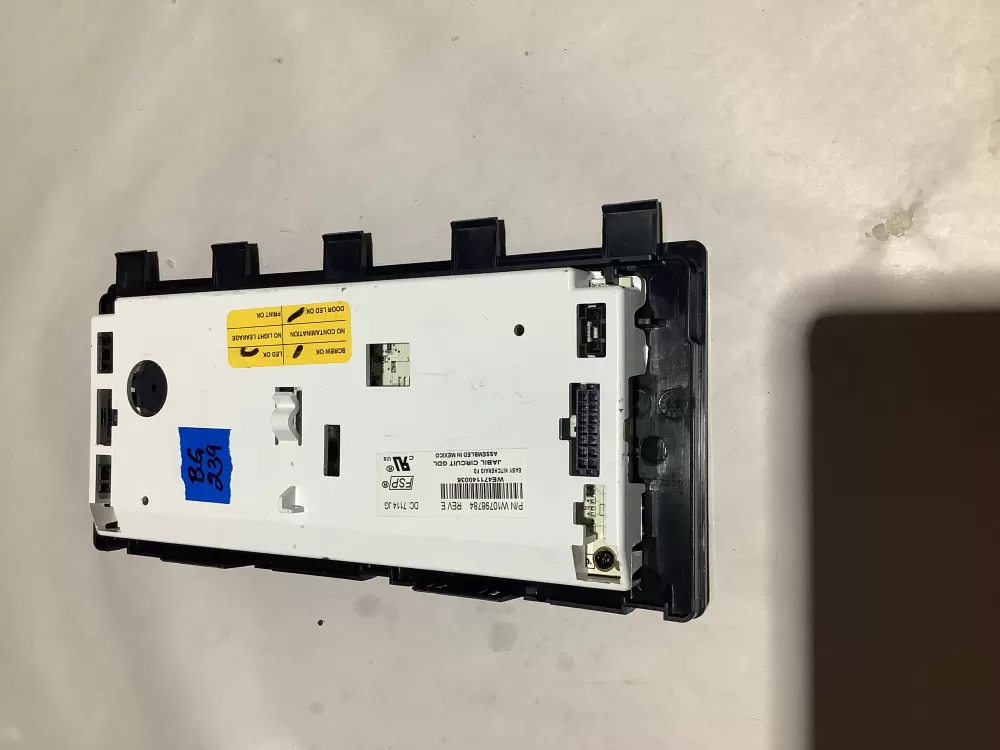 Whirlpool KitchenAid W10723851 Refrigerator Control Board AZ161279 | BG239