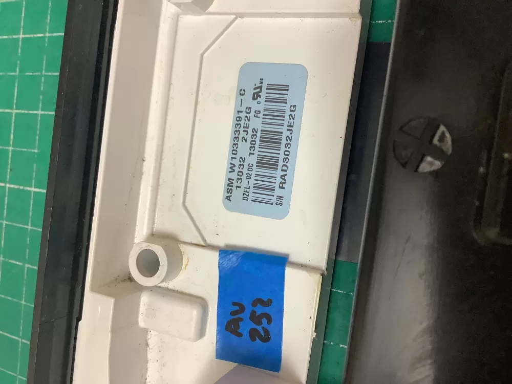 Kenmore AP6019741 W10333391 Dishwasher Control Board Panel AZ226789 | ARV252