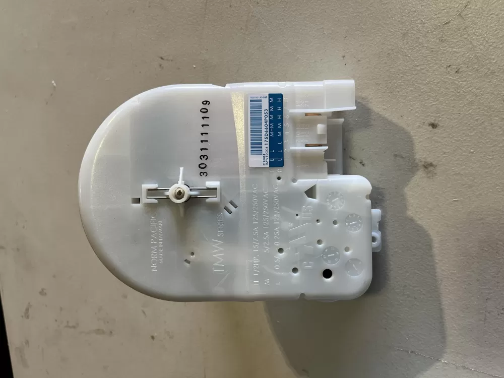 GE WH12X10527 175D6604P053 Washer Timer AZ43848 | 1754