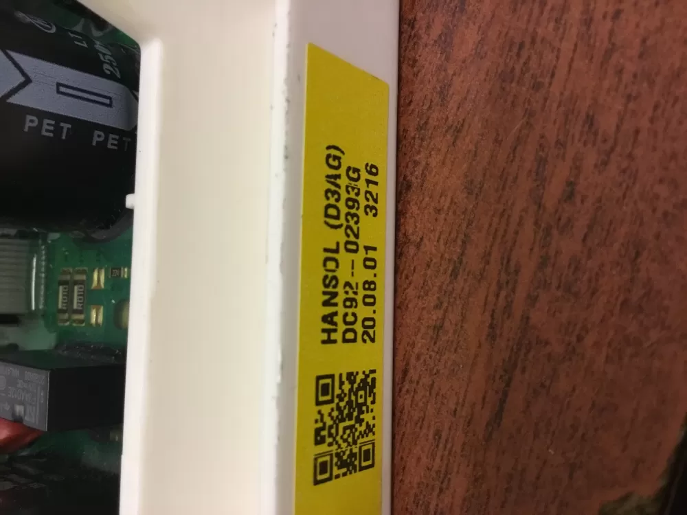 Samsung DC92-02393G DC92-02393M PS16556778 Washer Control Board AZ33278 | NRV365