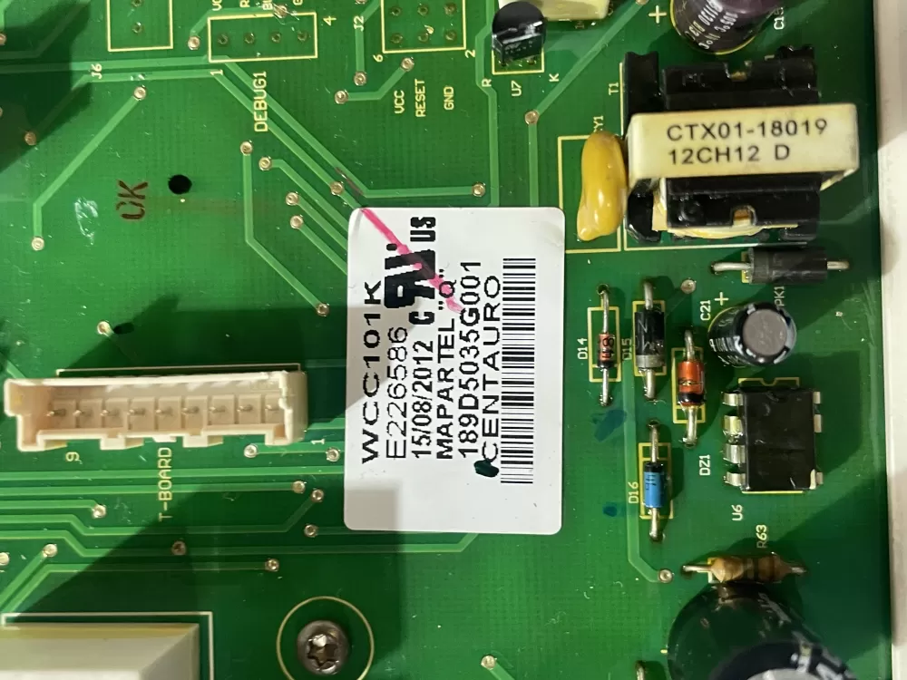 GE WH12X20274 189D5035G001 WH12X10518 Washer Control Board AZ192994 | Wm377