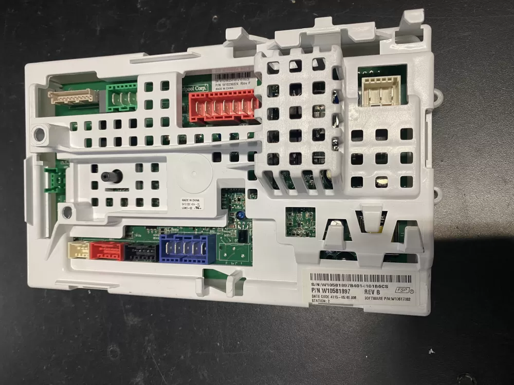 Whirlpool AP5803401 W10581897 PS8768789 Washer Control Board