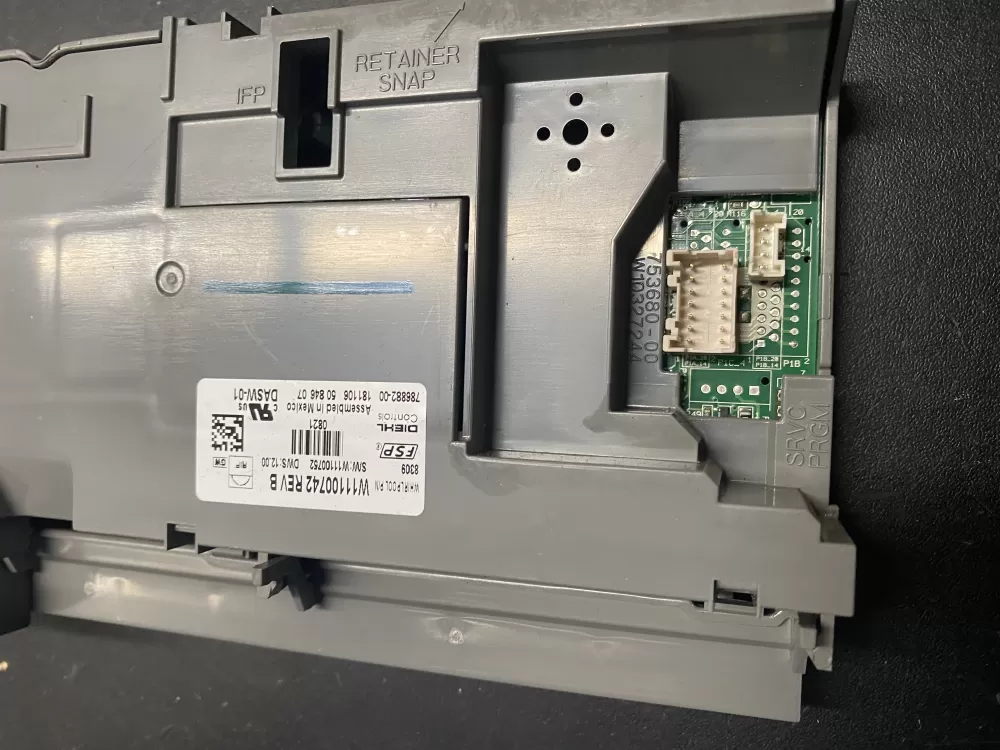 Whirlpool W11100742 W11177740 W11353080 Dishwasher Control Board AZ18695 | BK750