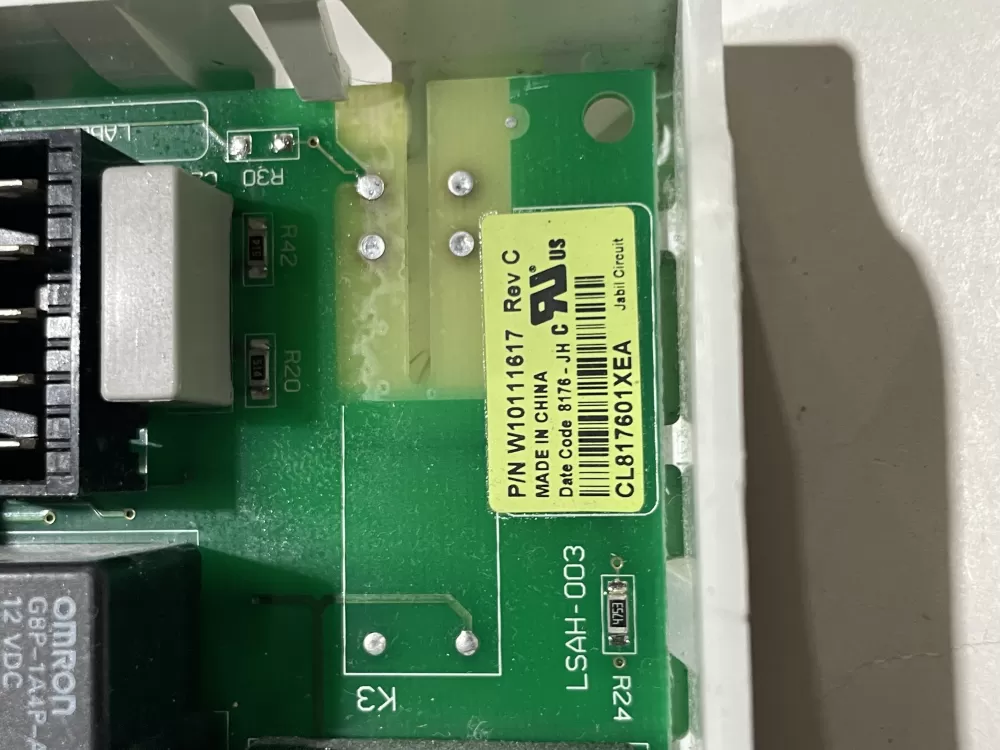 Whirlpool Dryer Control Board WPW10111617 AZ141303 | Wm2323