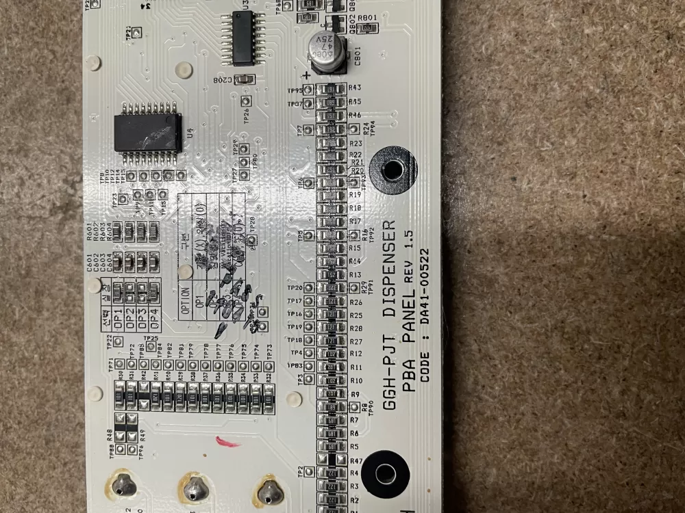 Samsung Refrigerator Da41-00522a Dispenser Control Board AZ8132 | KM1532