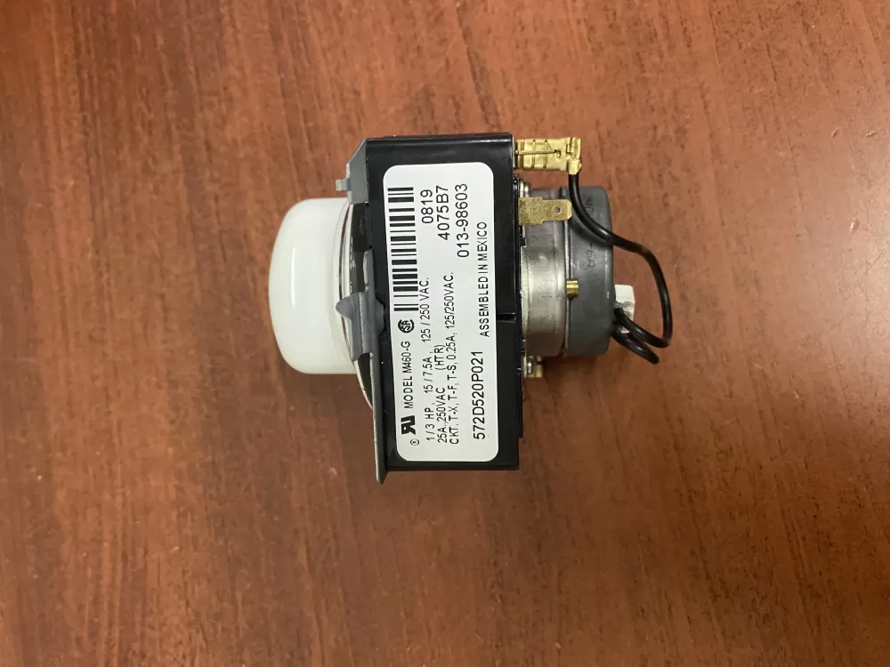 GE 572D520P021 WE4M271 Dryer Timer