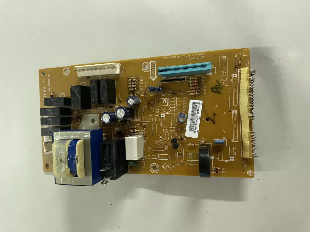 LG 687181A004A P1-6A004 Microwave Control Board