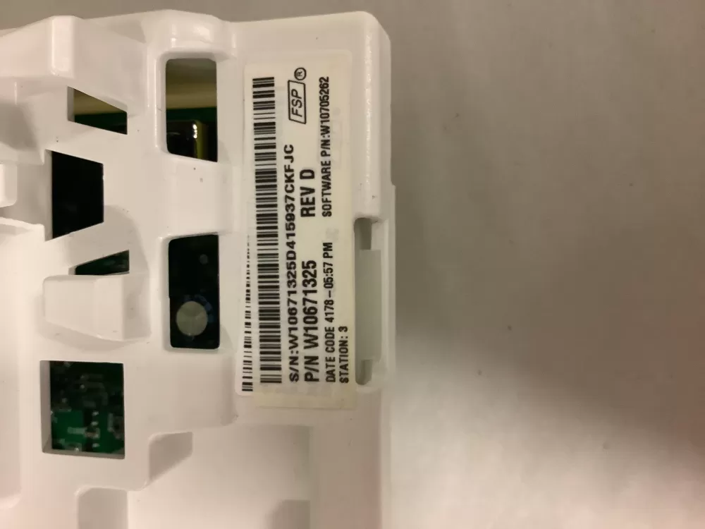 Kenmore AP5810173 W10671325 PS9494937 Washer Control Board AZ207511 | ZC2804