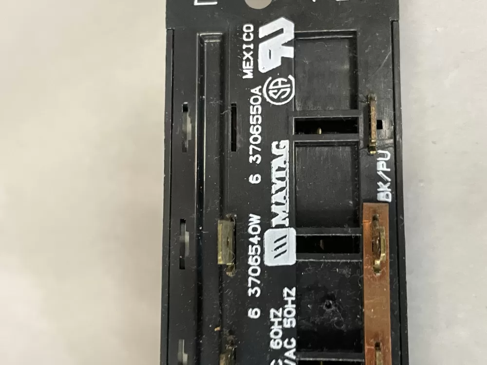 Maytag 63706550 63706550A Washer Option Switch AZ214479 | Wm882