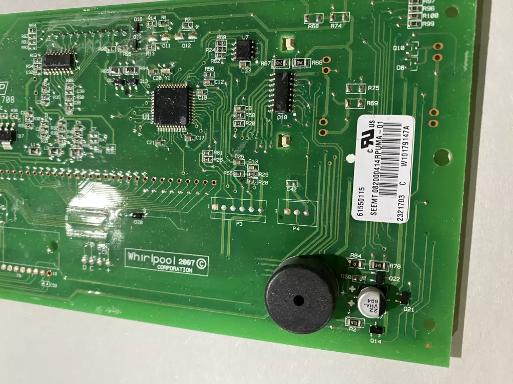 Whirlpool W10179147 Refrigerator Dispenser Control Board AZ189765 | BK86