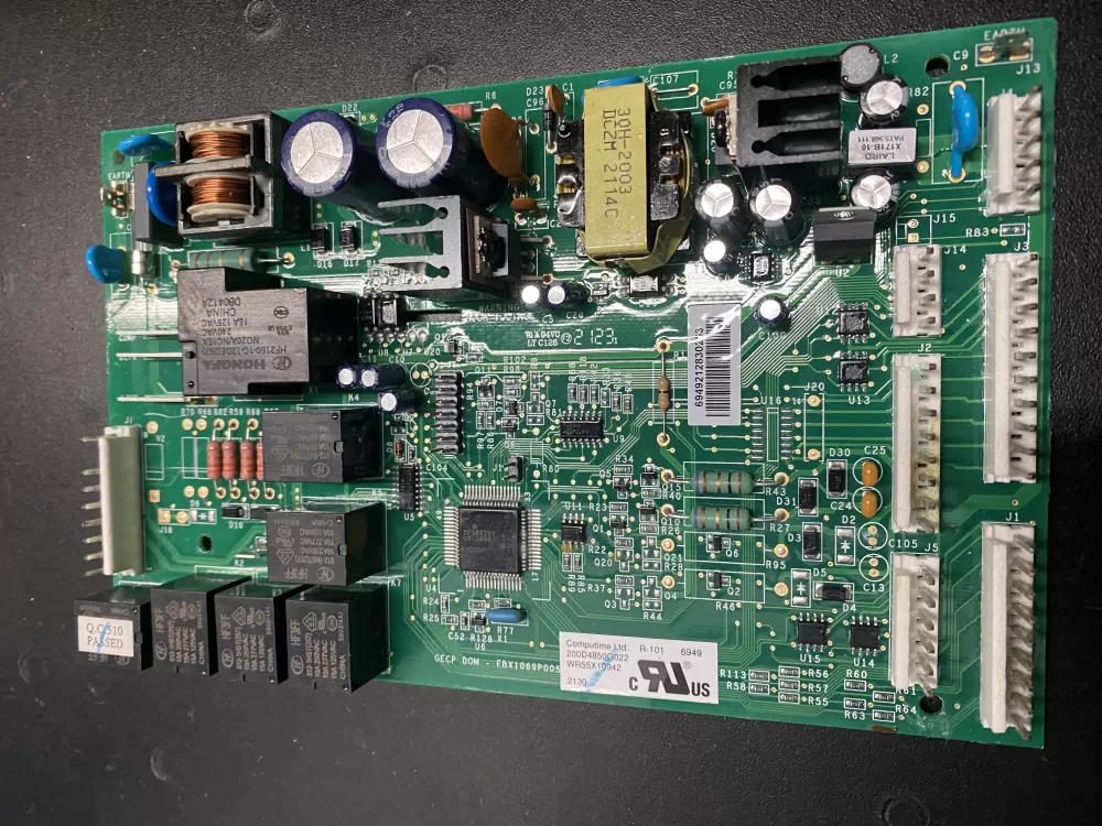 GE WR55X10942 WR55X10699 200D6221G014 EBX1110P002 200D6221G016 Refrigerator Control Board