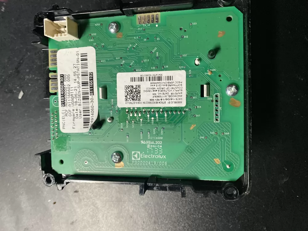 Electrolux 914914060 Washer Control AZ87 | BK898