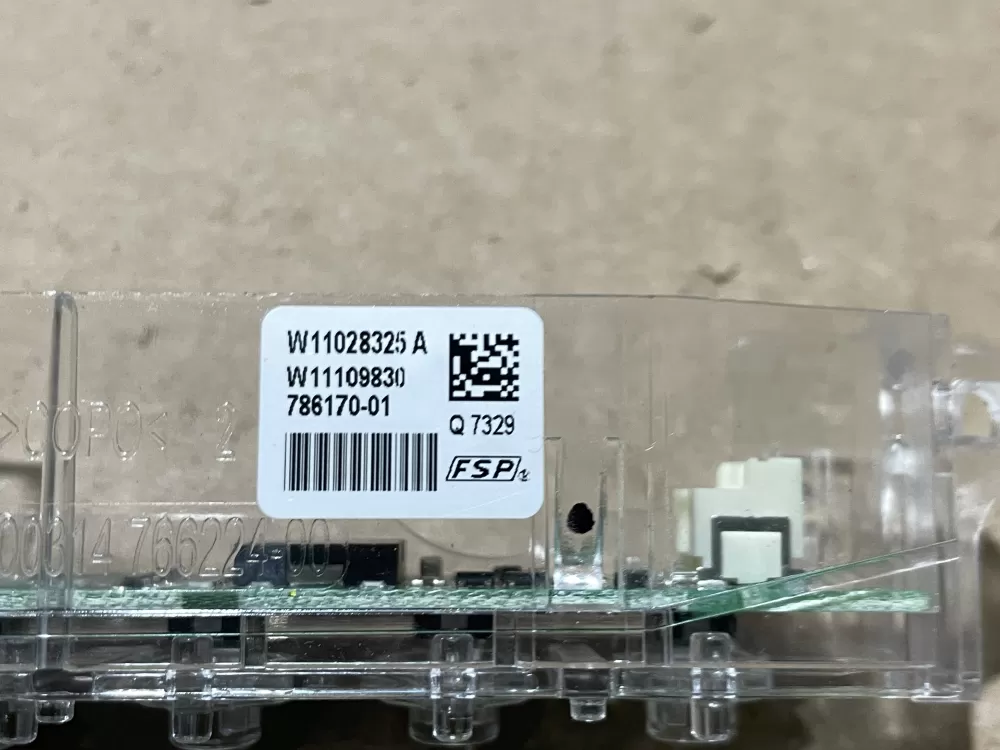 Whirlpool W11028325 W11028325A Dishwasher User Interface Board  AZ78780 | Wm2064