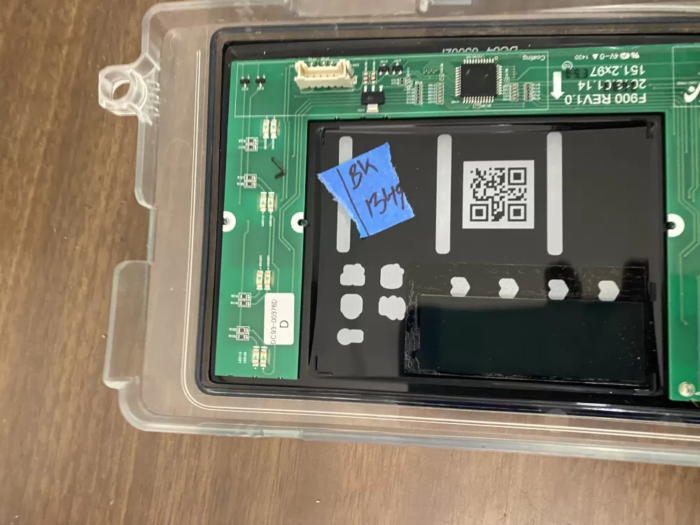 Samsung DC92-01607J DC94-06643A Dryer UI Control Board  AZ80925 | BK1349